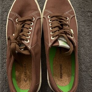 Cariuma Chocolate Brown Canvas Sneakers